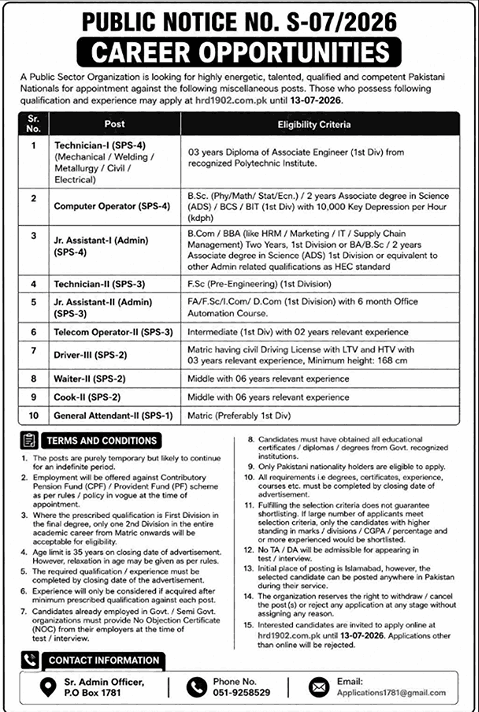 Atomic Energy Jobs 2026