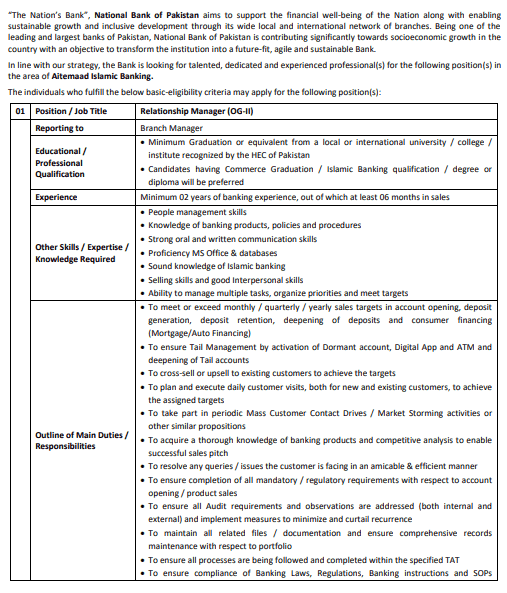 NBP RM Jobs 2026
