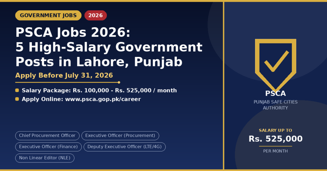 PSCA Jobs 2026