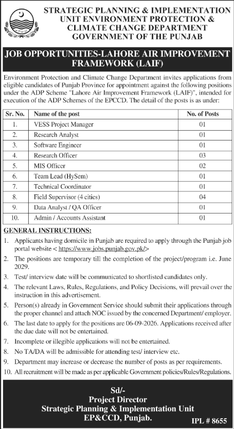 Punjab Jobs 2026
