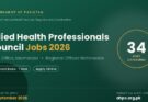 Allied Health Professionals Council Jobs 2026 – Multiple Posts