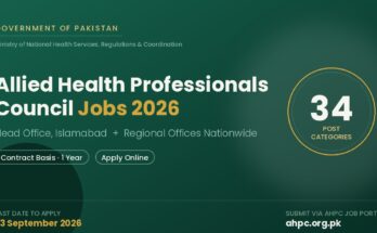 Allied Health Professionals Council Jobs