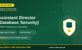 NADRA Islamabad Jobs