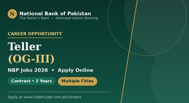 NBP Teller Jobs 2026