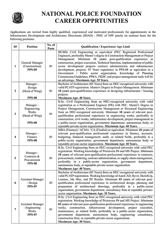 NPF Jobs 2026