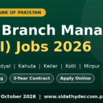 NBP Branch Manager (OG-I) Jobs 2026