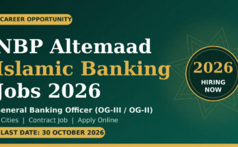NBP Altemaad Islamic Banking Jobs 2026
