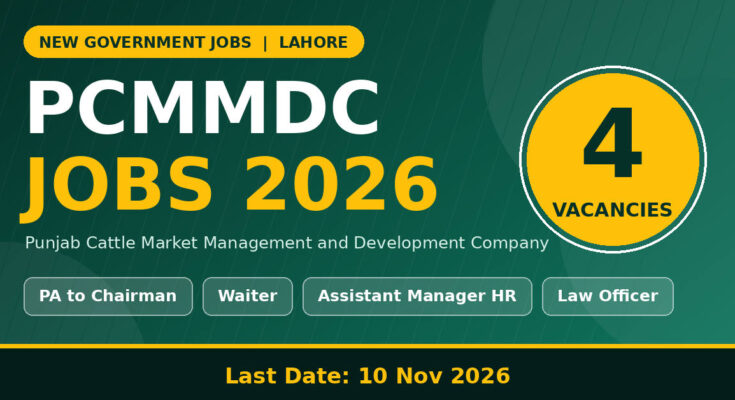 PCMMDC Jobs 2026
